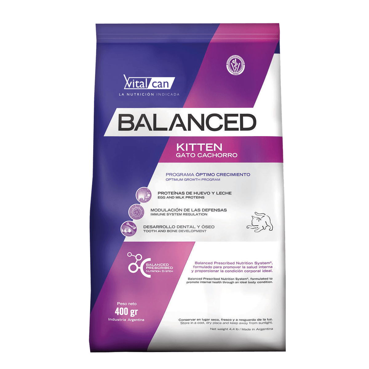Balanced Gato Kitten 400gr