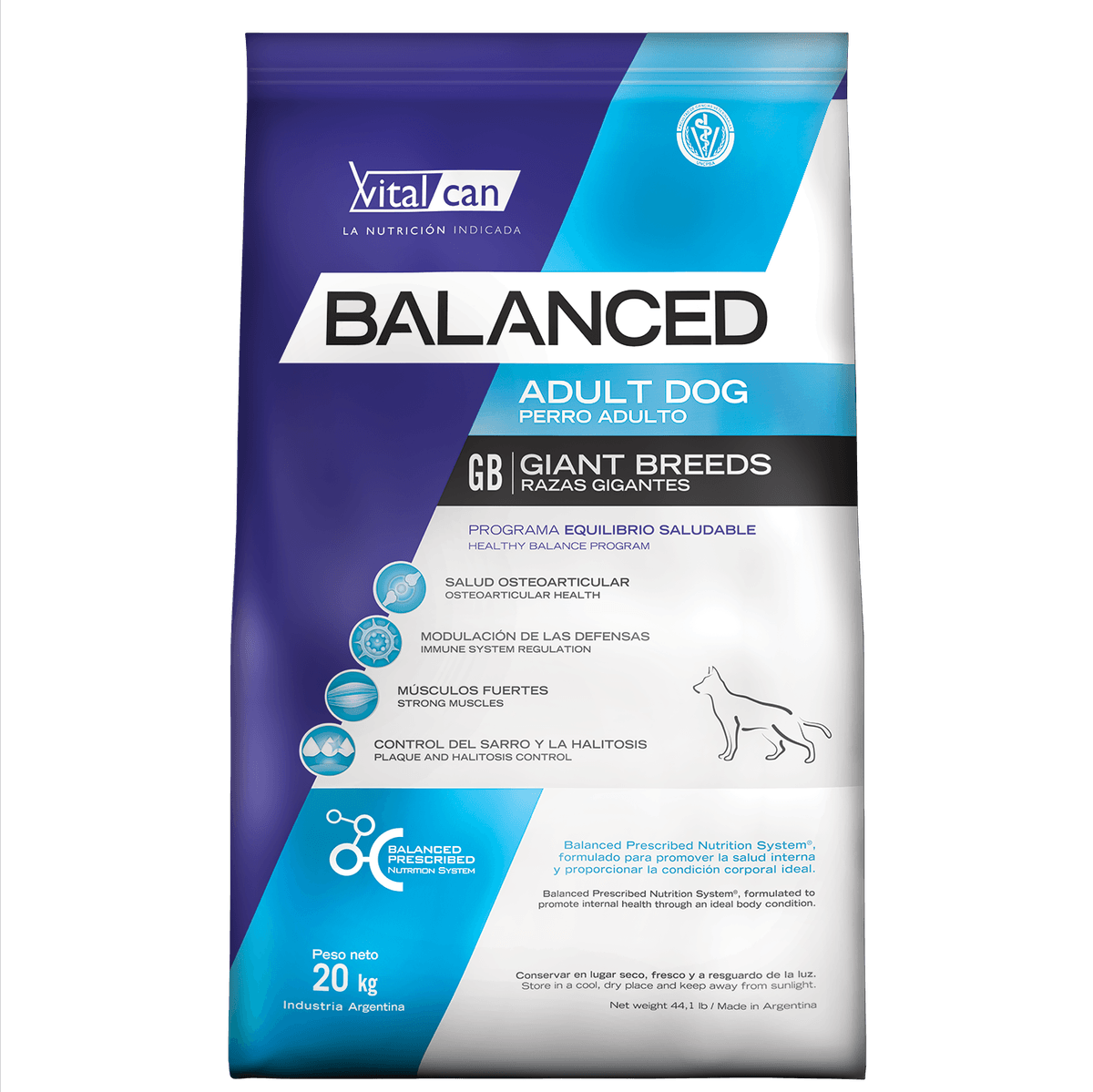 Balanced Perro Adulto Raza Gigante 20kg
