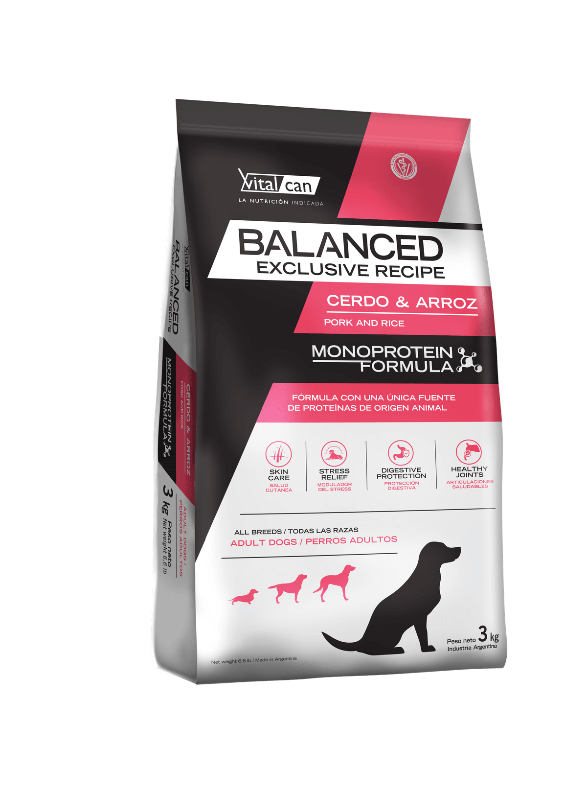 Balanced Perro Exclusive Recipe Cerdo Arroz