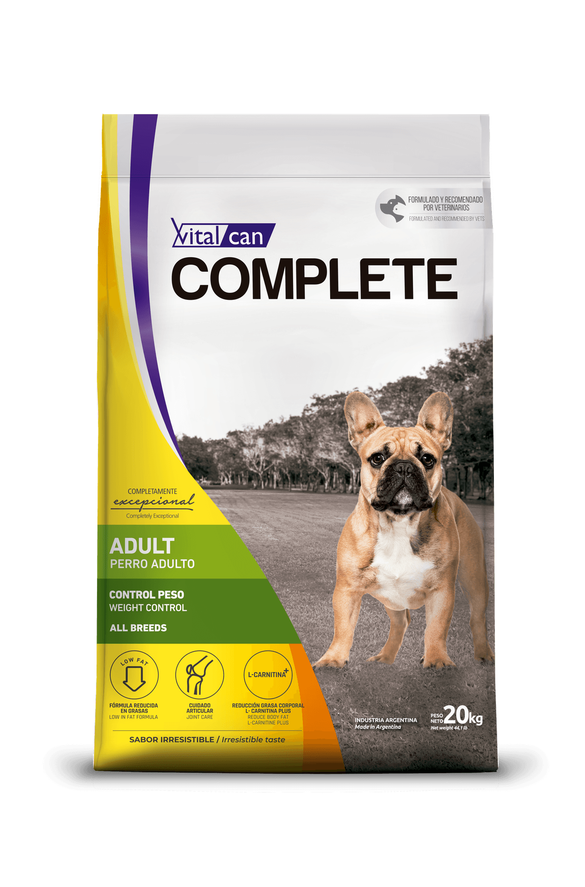 Complete Perro Control Peso 20kg