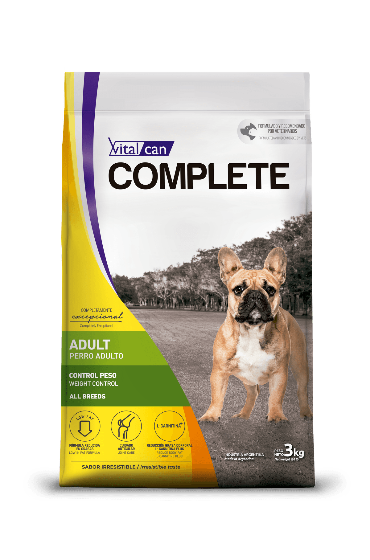 Complete Perro Control Peso 3kg