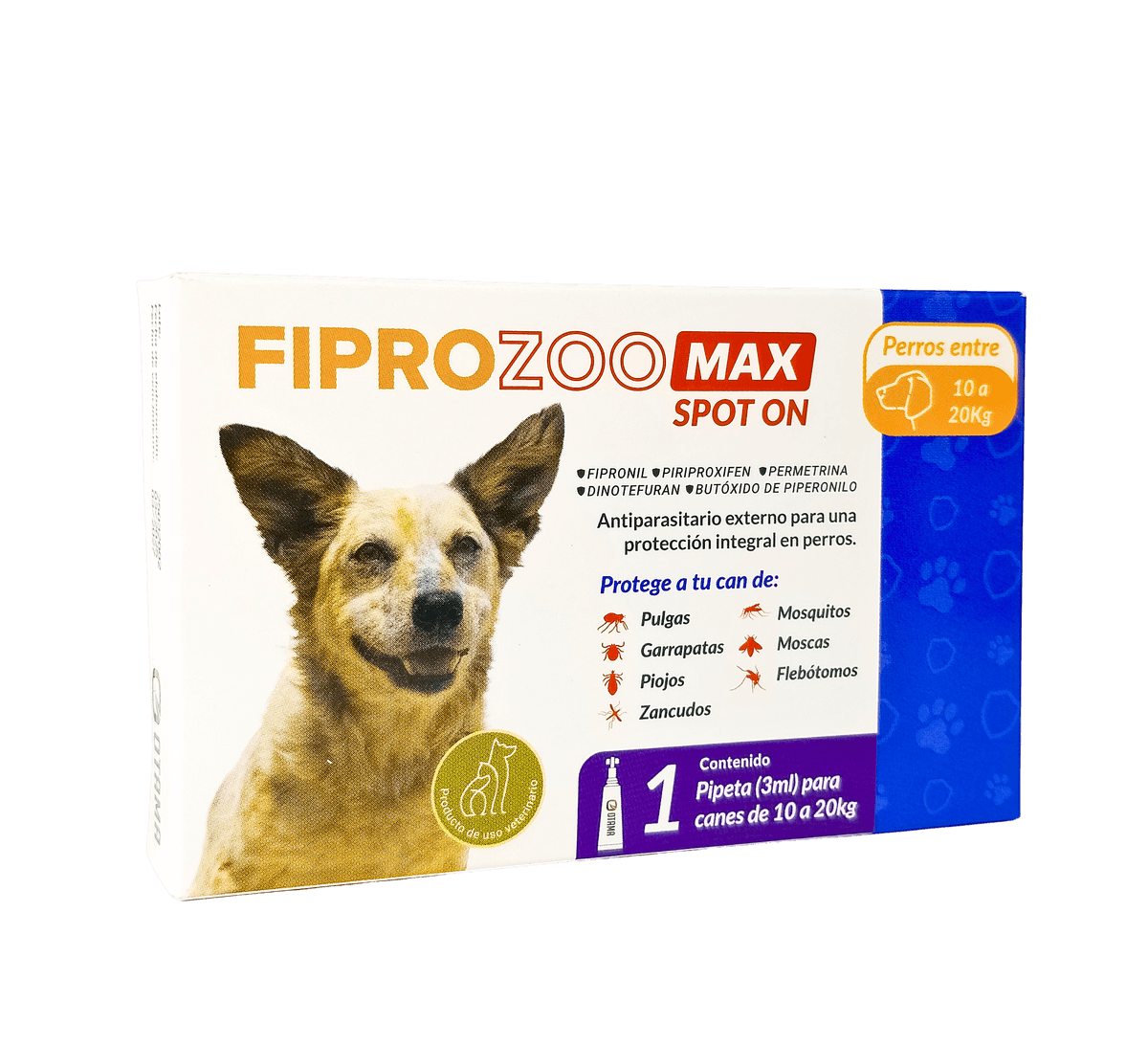 Fiprozoo Max Spot On (perros 10-20 kg)
