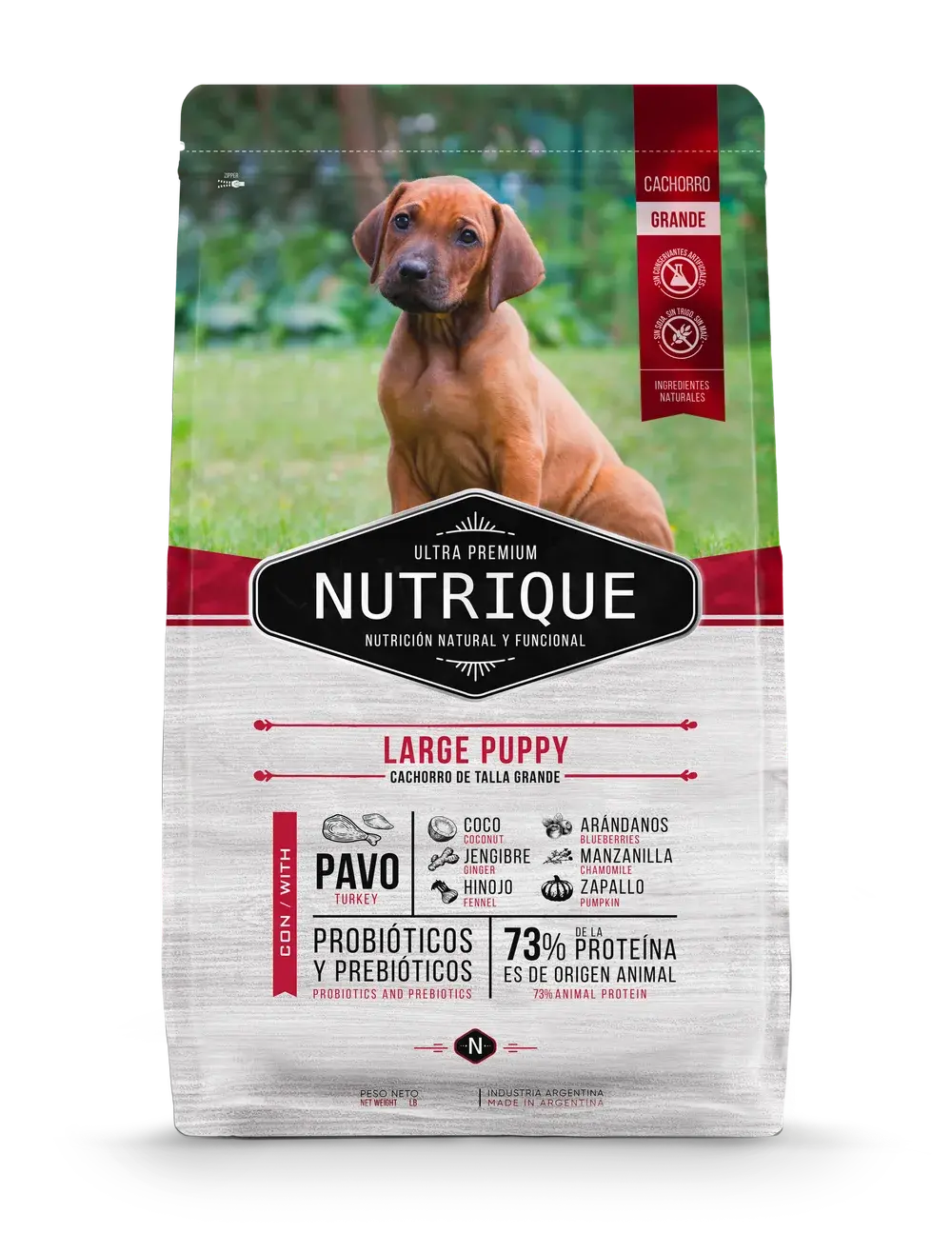 Nutrique Perro Large Puppy, vista 1