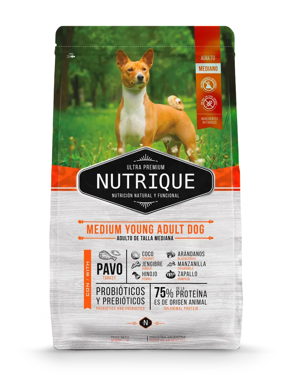 Nutrique Perro Medium Young Adult, vista 1