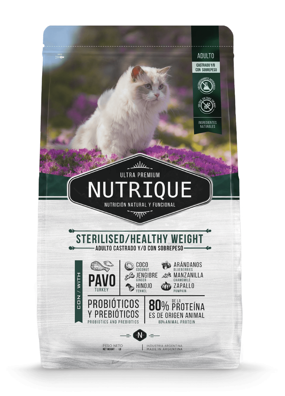 Nutrique Gato Sterilised Healthy Weight