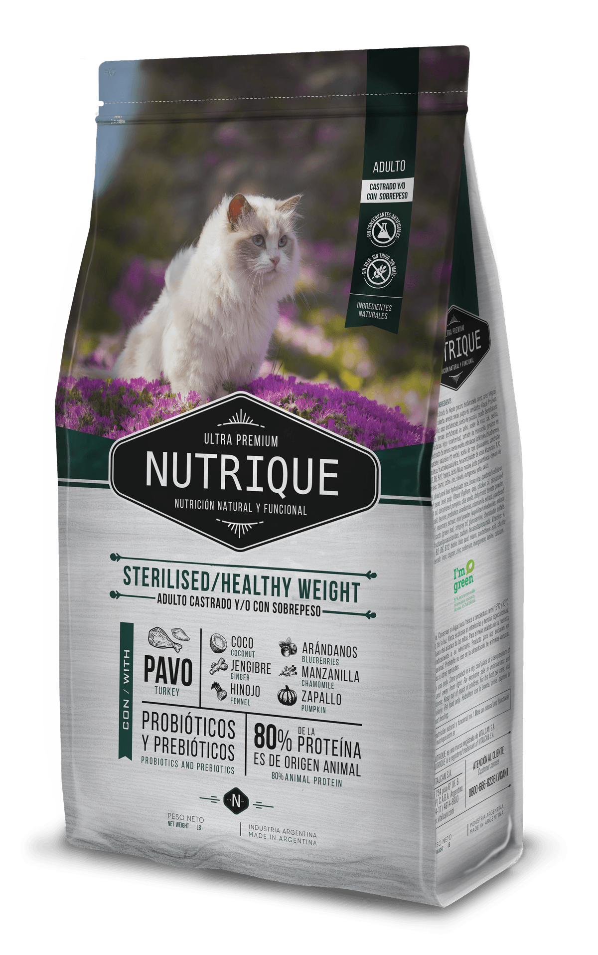 Nutrique Gato Cat Adult