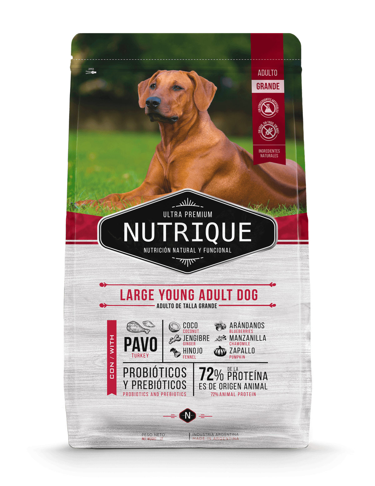 Nutrique Perro Large Young Adult W