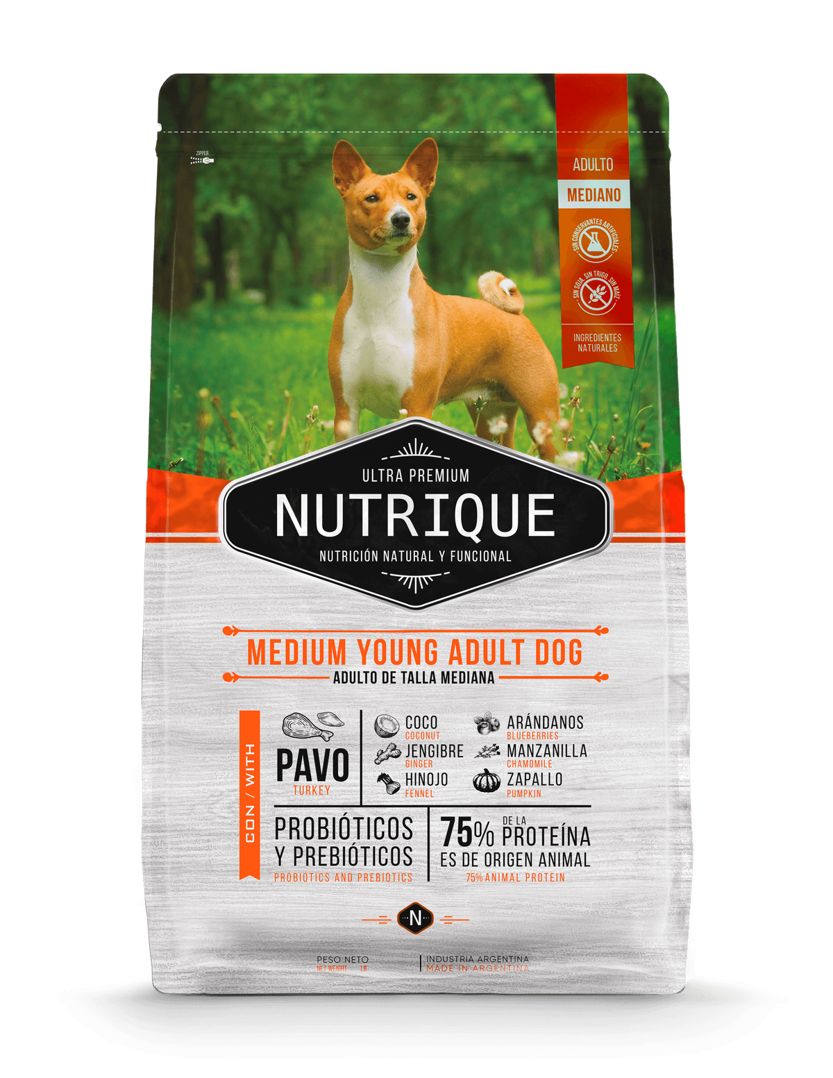 Nutrique Perro Medium Young Adult