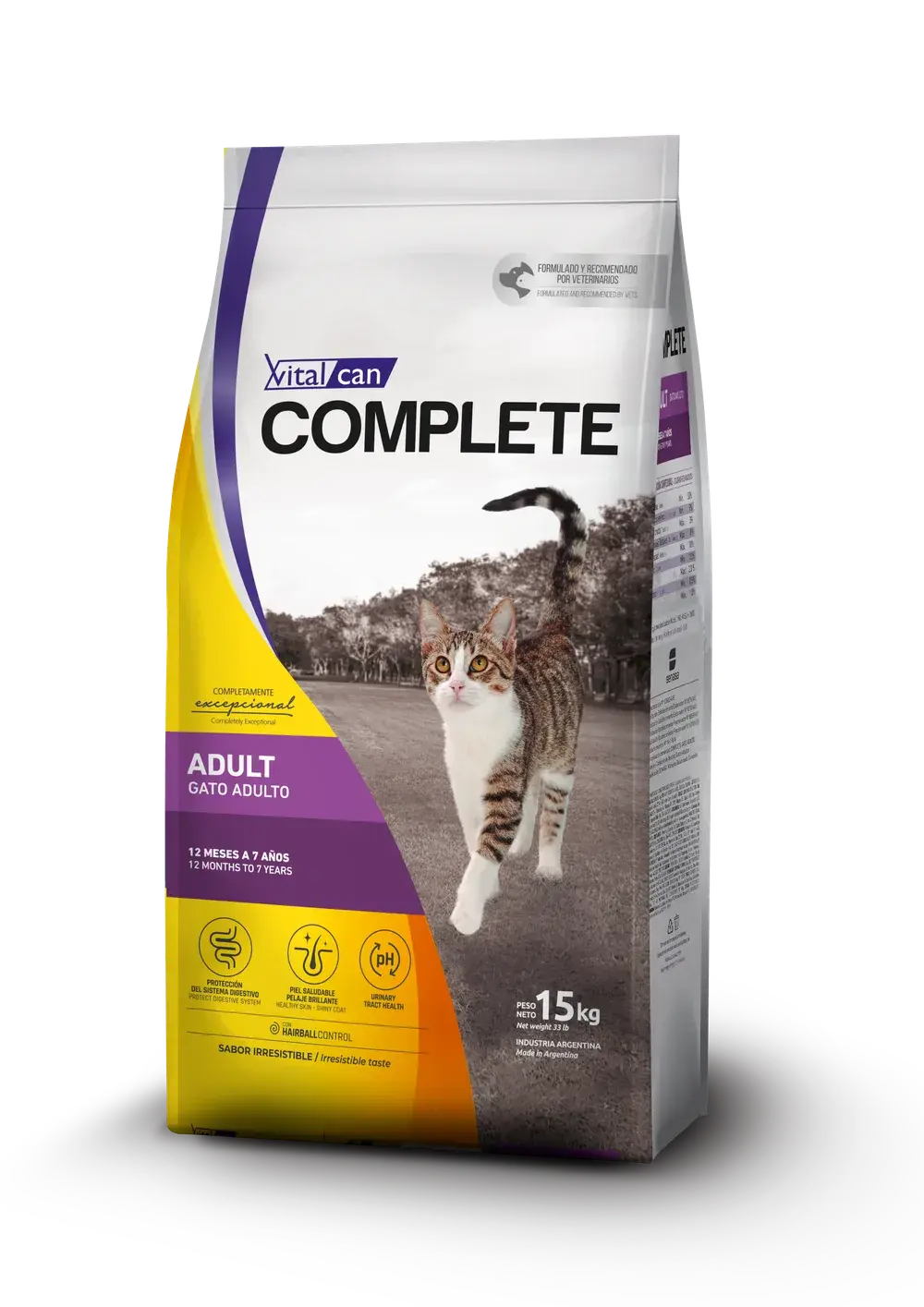 Complete Gato Adulto 15kg, vista 1