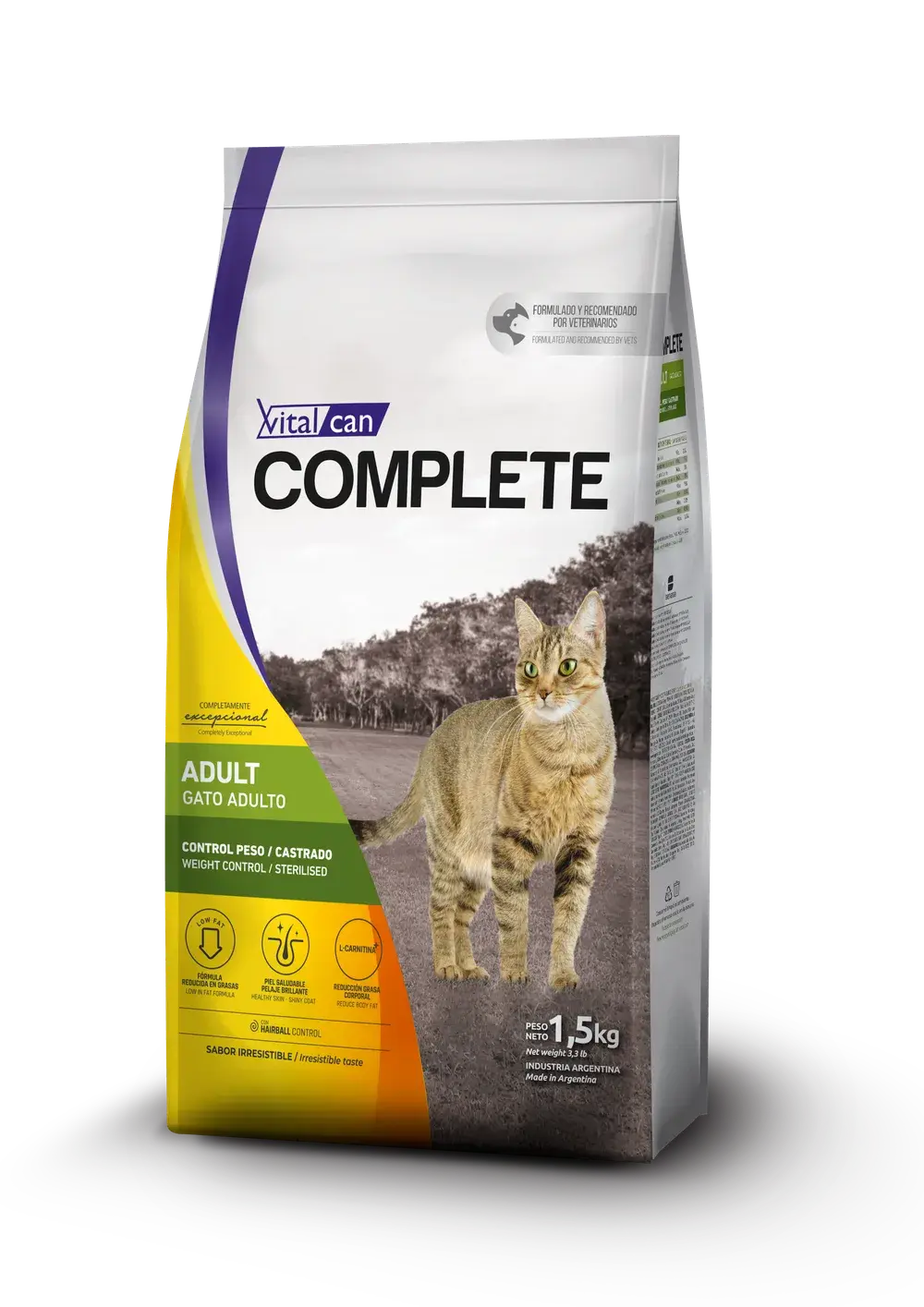 Complete Gato Control Peso 1.5kg, vista 1